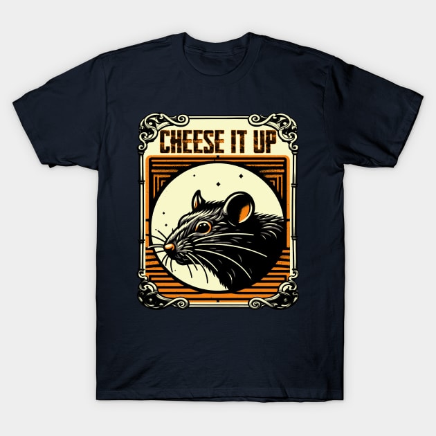 RAT- Cheese it up T-Shirt by coxemy